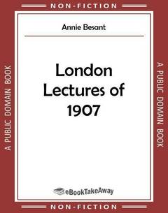 London Lectures of 1907